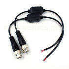 PVB-WB09 (400-600m) BNC Male to Pigtail Twisted-Pair Passive Video Balun Transceiver