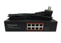 POE-S0008GB(8GE) 8 Port Gigabit IEEE802.3af/at PoE Switch with 150W Built-in Power Supply (Newly Developped)