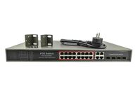 POE-S4416GFBC (16FE+4GE Combo) 16 Port 100Mbps IEEE802.3af/at PoE Switch 350W Built-in Power Supply (Newly Developed)
