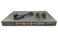 POE-S4424GFBC (24FE+4GE COMBO) 24 Port 100Mbps IEEE802.3af/at PoE Switch 350W Built-in Power Supply (Newly Developed)