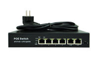 Latest POE-S2004FB 4x100Mbps PoE + 2x100Mbps Uplink IEEE802.3af/at PoE Switch (80W Power Source)