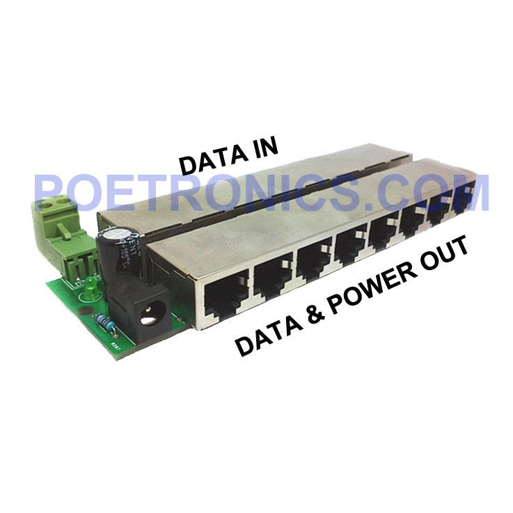 8 Port POE Injector, POE Adapter, POE Power Supply Module_POE-IJ808M2