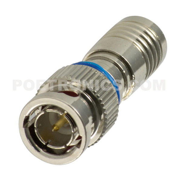BNC-CC02 BNC Male Compression Connector For RG59 CCTV Coaxial Cable
