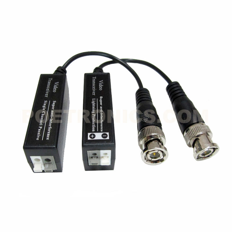 PVB-EB08 (400-600M) BNC Male to UTP Terminal Block Passive Video Balun Transceiver