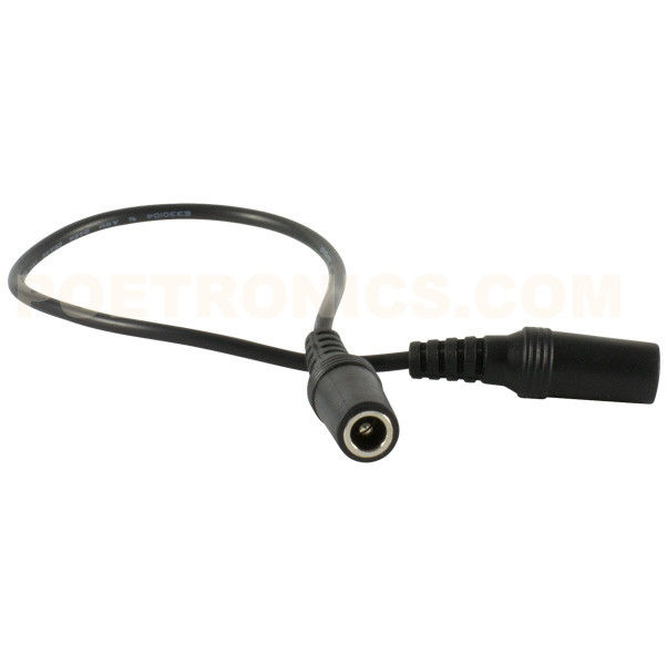 DCC-FF CCTV 12V Female to Female DC Socket Power Patch Cord Lead 5.5x2.1mm