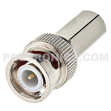 BNC-TO59 BNC Male Twist-On Connector for CCTV Coaxial Cable
