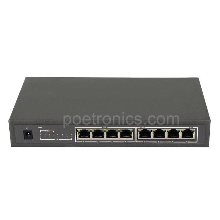 POE-S404F 4 Port IEEE802.3af 10/100Mbps 15.4W Non-POE & POE Switch