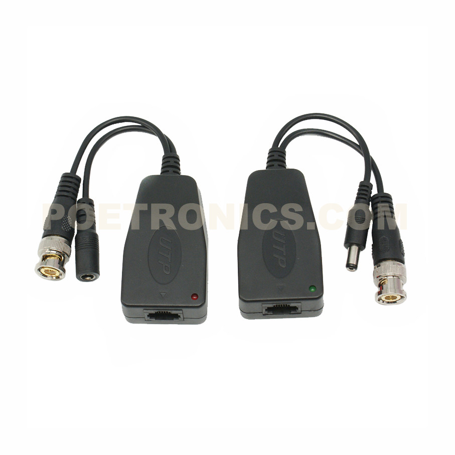 PVB-VP12 One Channel CCTV Passive Twisted-Pair Video Transceiver (Video ...